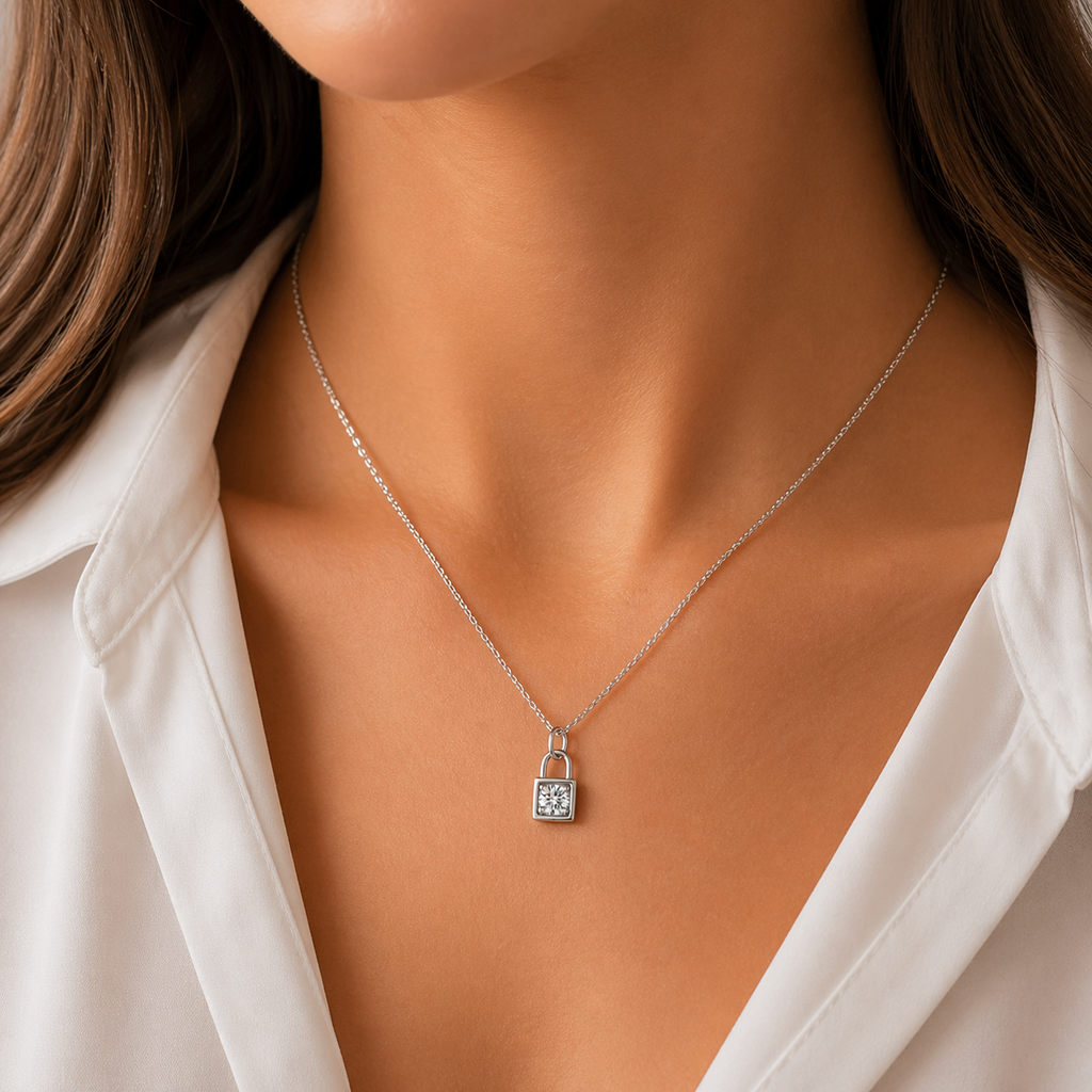 .ESSENCE Eternal Lock Necklace