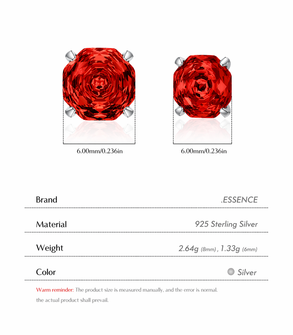 .ESSENCE Scarlet Flame Studs