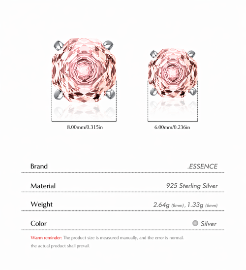 .ESSENCE Blush Radiance Studs