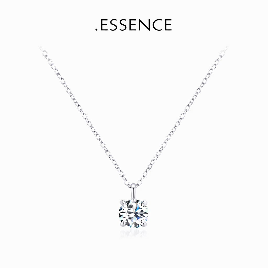 .ESSENCE Classic Diamond Pendant Necklace